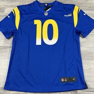Nike LA Rams Jersey Youth XL 18/20 Blue #10 Cooper Kupp NFL On Field NWT‎ $90